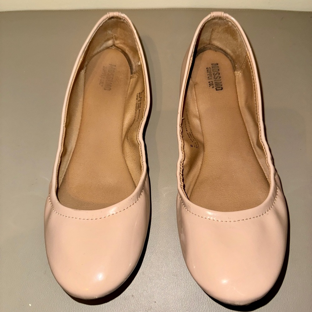 Nude Mossimo Flats